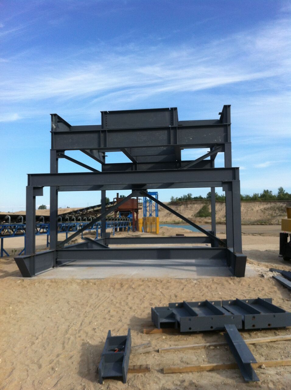 Inland cement Crusher Frame